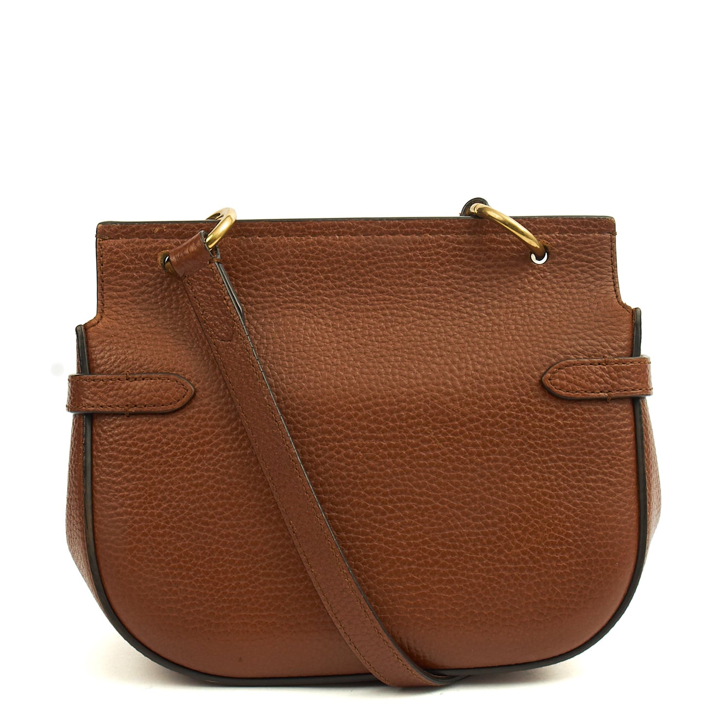 Mulberry Satchel Amberley Satchel - Mini in Oak, Leather — Back View