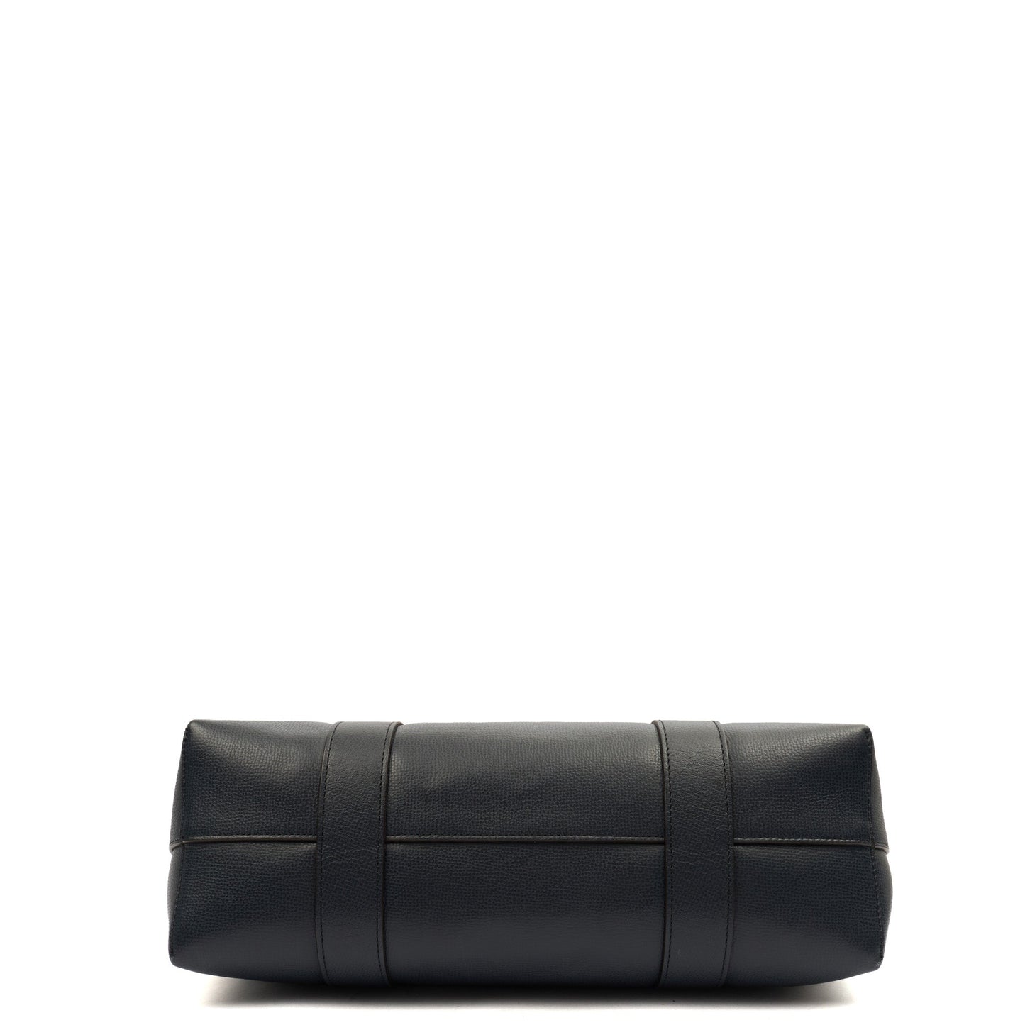 Mulberry Tote Bayswater Tote in Navy, Leather — Detail View