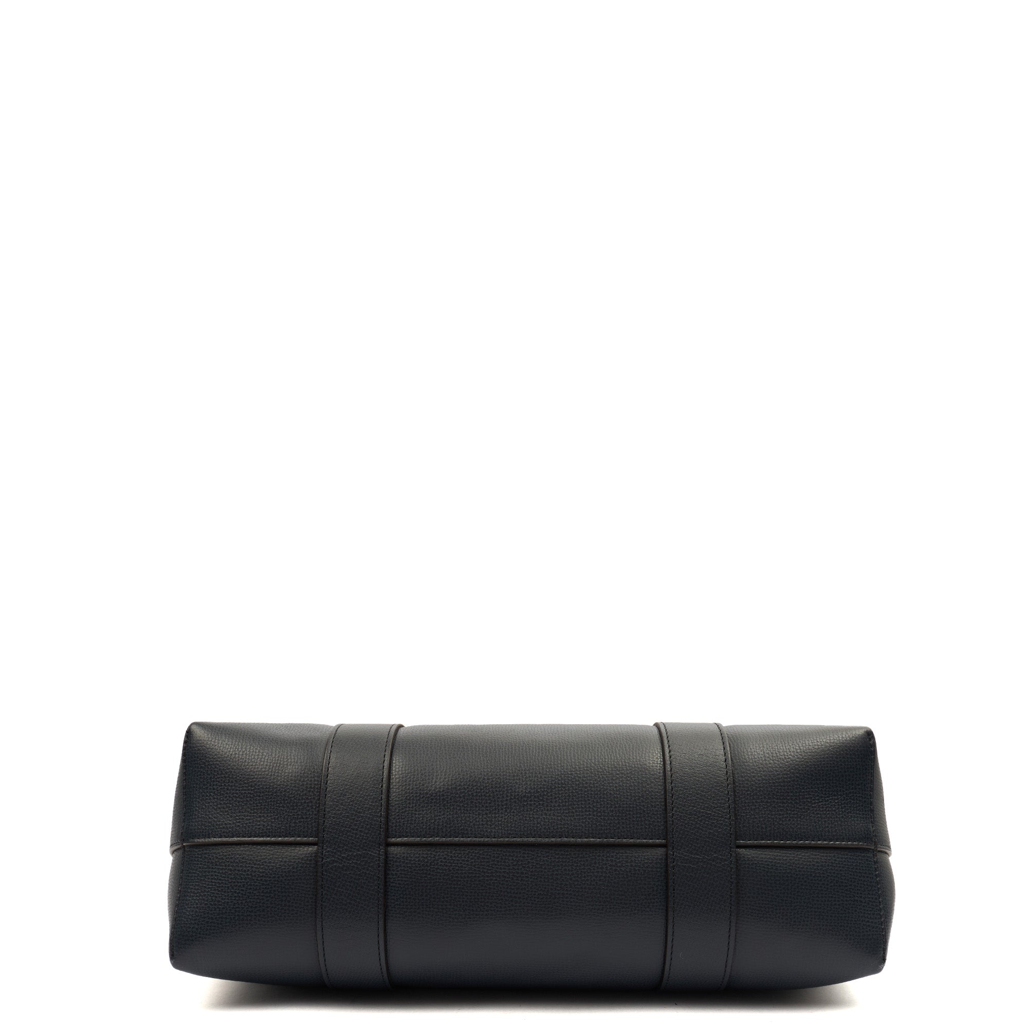 Mulberry Tote Bayswater Tote in Navy, Leather — Detail View