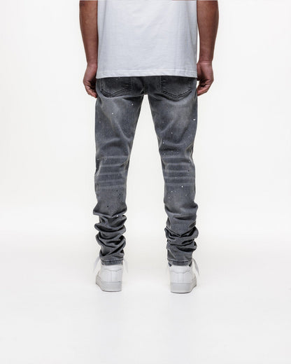 Magiri Acier Slim Jeans 'Grey' — Grey — Size 28 — Lifestyle View