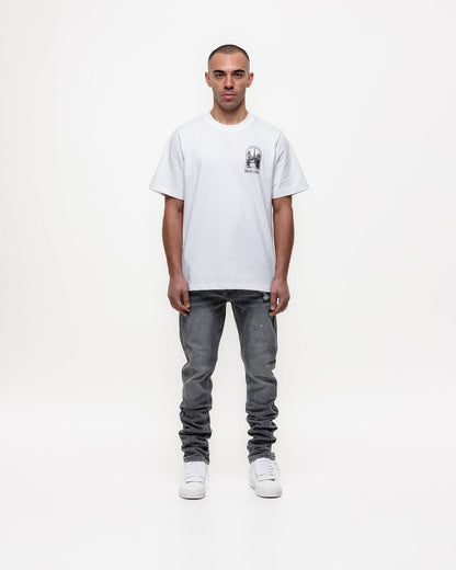 Magiri Acier Slim Jeans 'Grey' — Grey — Size 28 — Back View