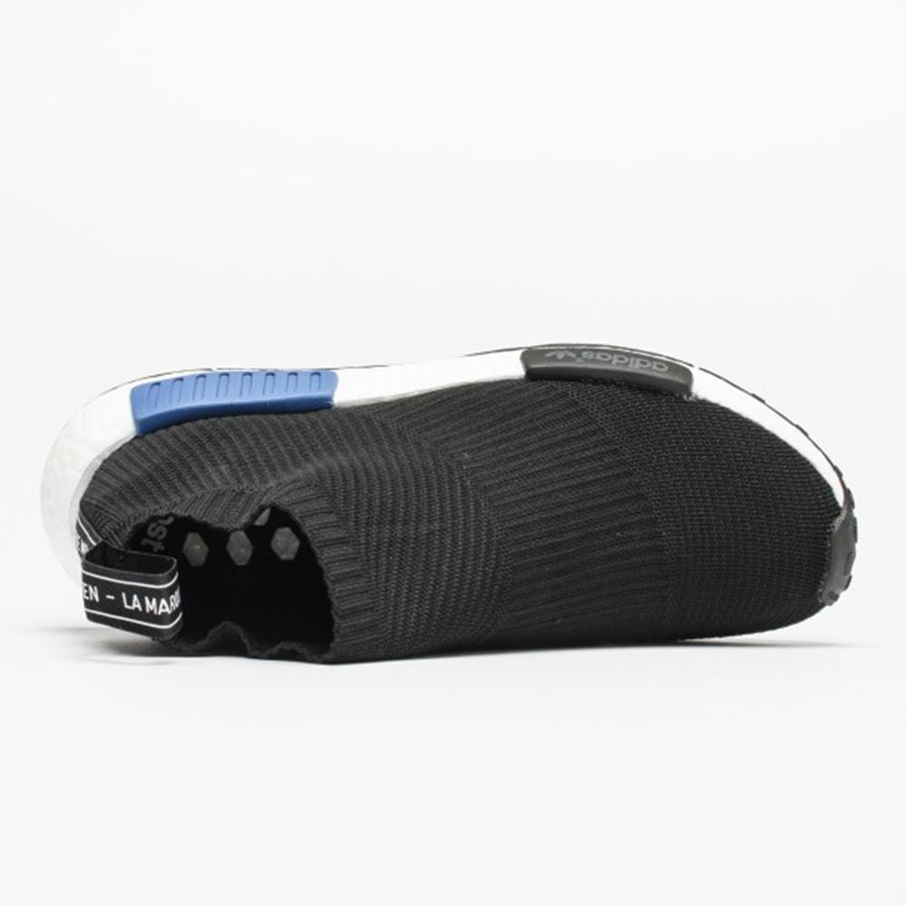 Adidas NMD_CS1 Primeknit Core Black-Lush Blue — UK 3.5 | EU 36 | US 4 — Lifestyle View