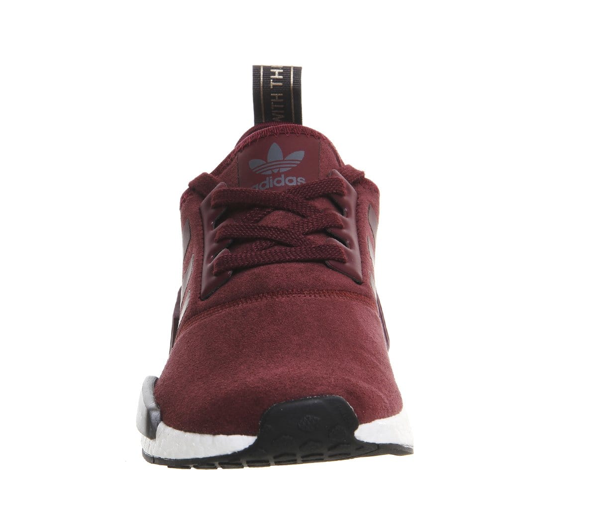 Adidas NMD_R1 Runner Suede W Maroon — UK 3.5 | EU 36 | US 4 — Top View