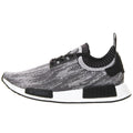 Adidas NMD Primeknit Black White — UK 3.5 | EU 36 | US 4 — Front View