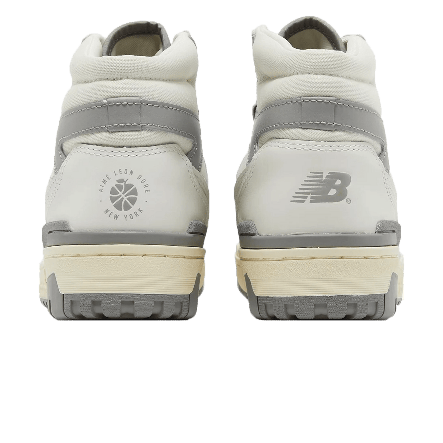 Aimé Leon Dore x New Balance 650R 'Silver' — UK 3.5 | EU 36 | US 4 — Back View