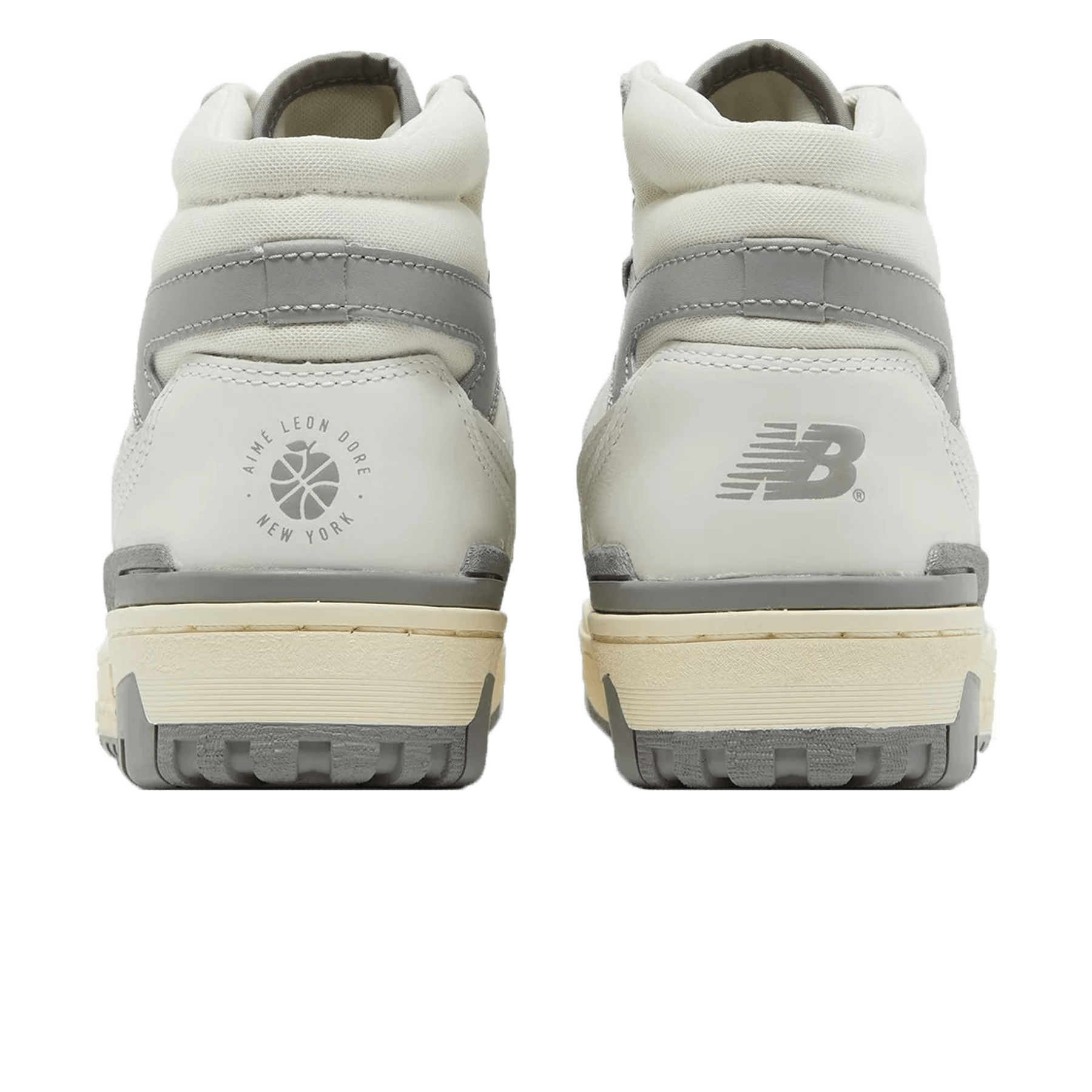 Aimé Leon Dore x New Balance 650R 'Silver' — UK 3.5 | EU 36 | US 4 — Back View