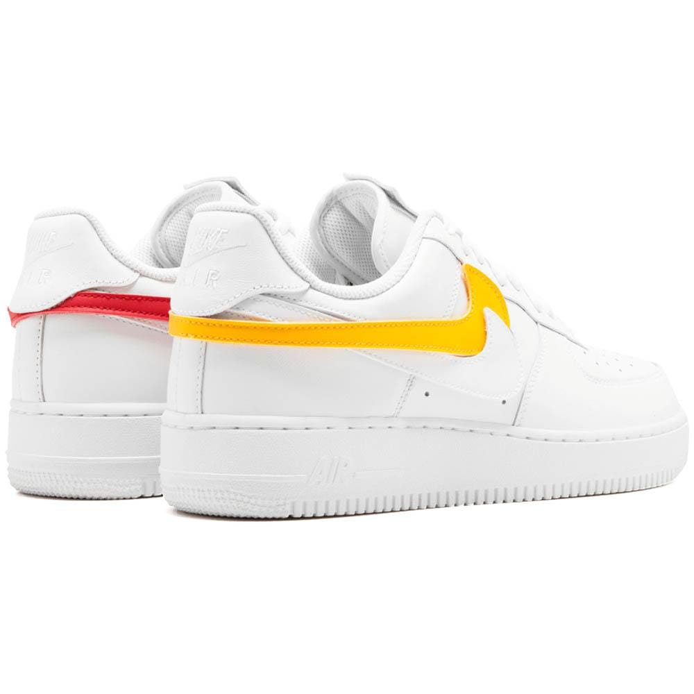 Nike Air Force 1 07 QS Velcro White Swoosh Pack — UK 3 | EU 35.5 | US 3.5 — Back View