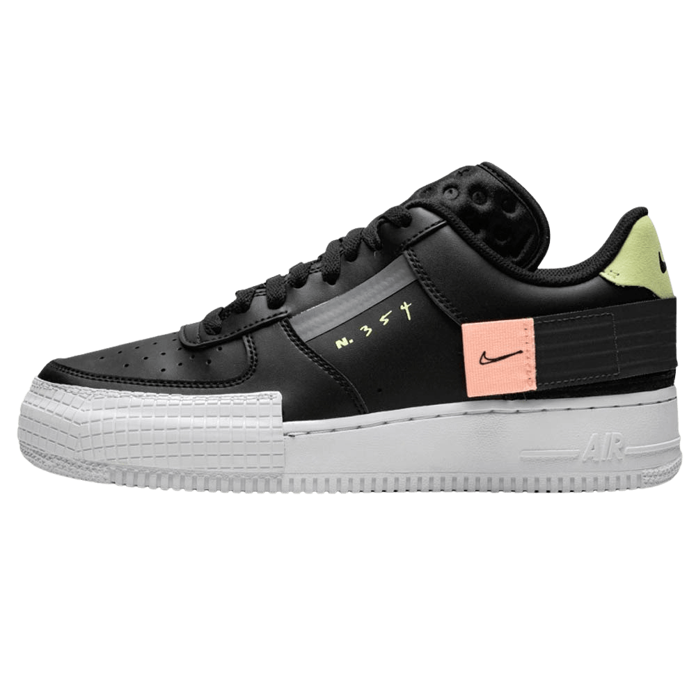 Nike Air Force 1 Low Drop Type 'Pink Tint' — UK 3 | EU 35.5 | US 3.5 — Front View