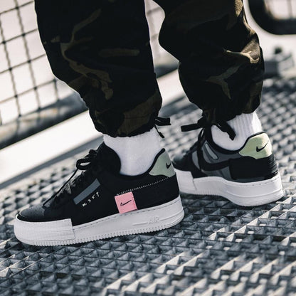 Nike Air Force 1 Low Drop Type 'Pink Tint' — UK 3 | EU 35.5 | US 3.5 — Detail View