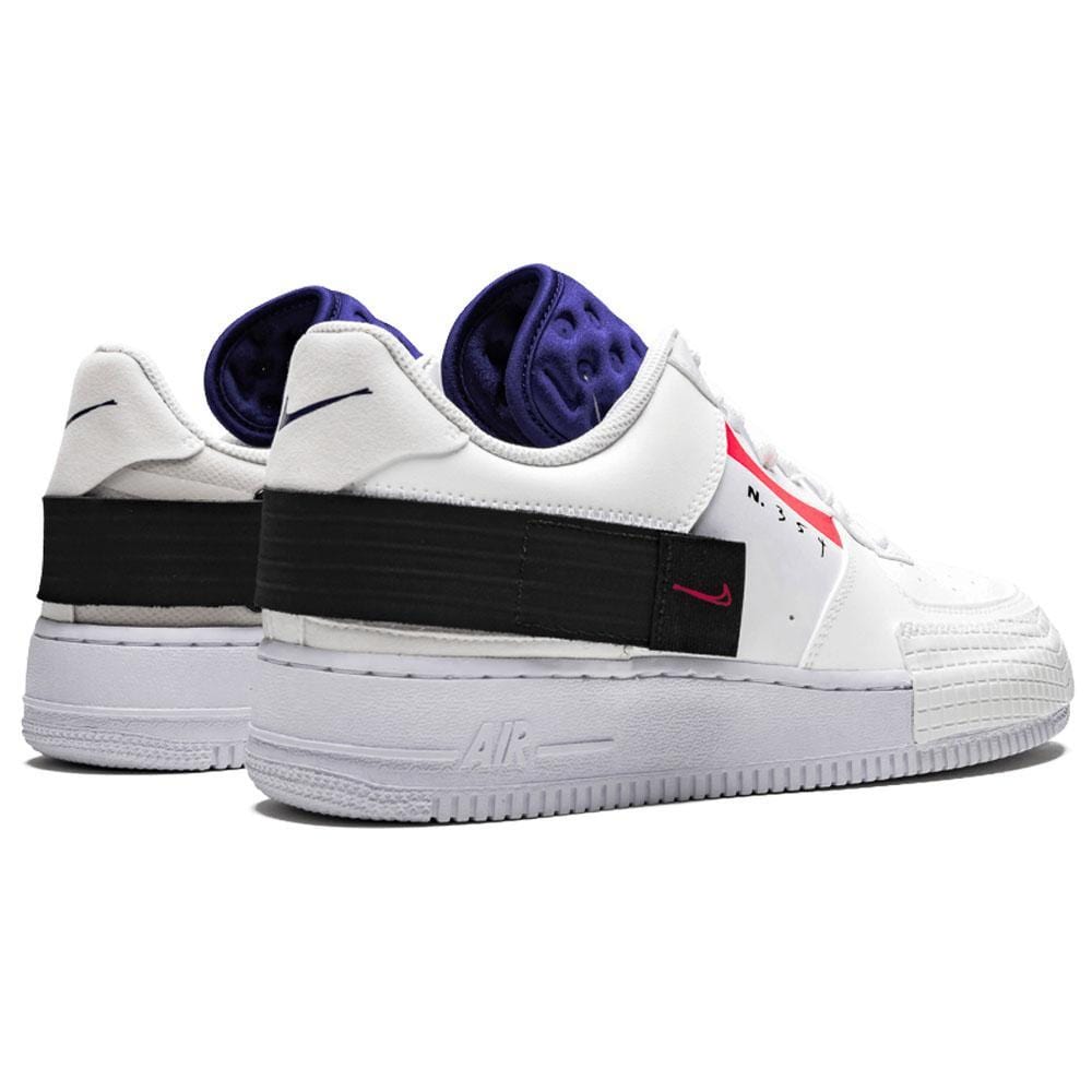 Nike Air Force 1 Low Drop Type 'Summit White' — UK 3 | EU 35.5 | US 3.5 — Back View