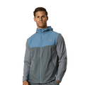 Reprimo Flight Windbreaker Jacket 'Air Force Blue Gunmetal' — XXS — Front View