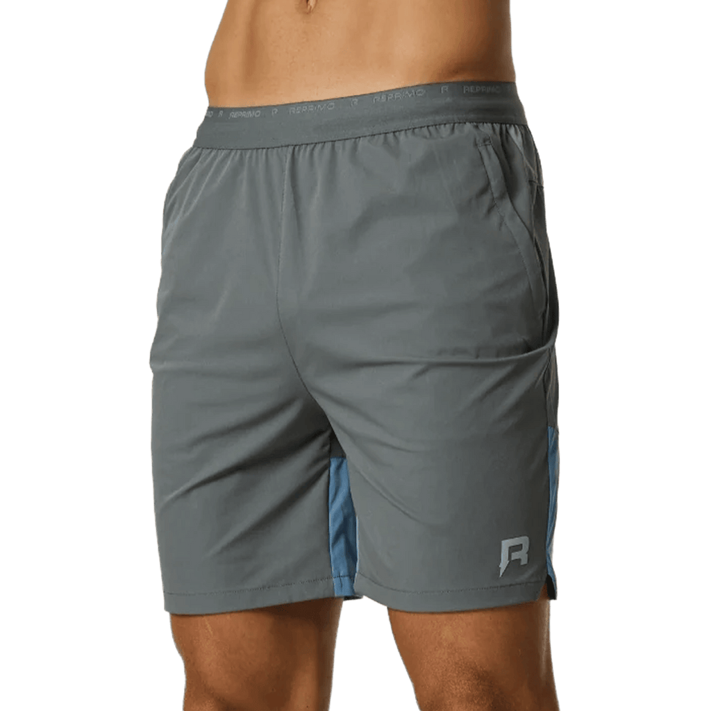 Reprimo Flight Shorts 'Air Force Blue Gunmetal' — XXS — Front View