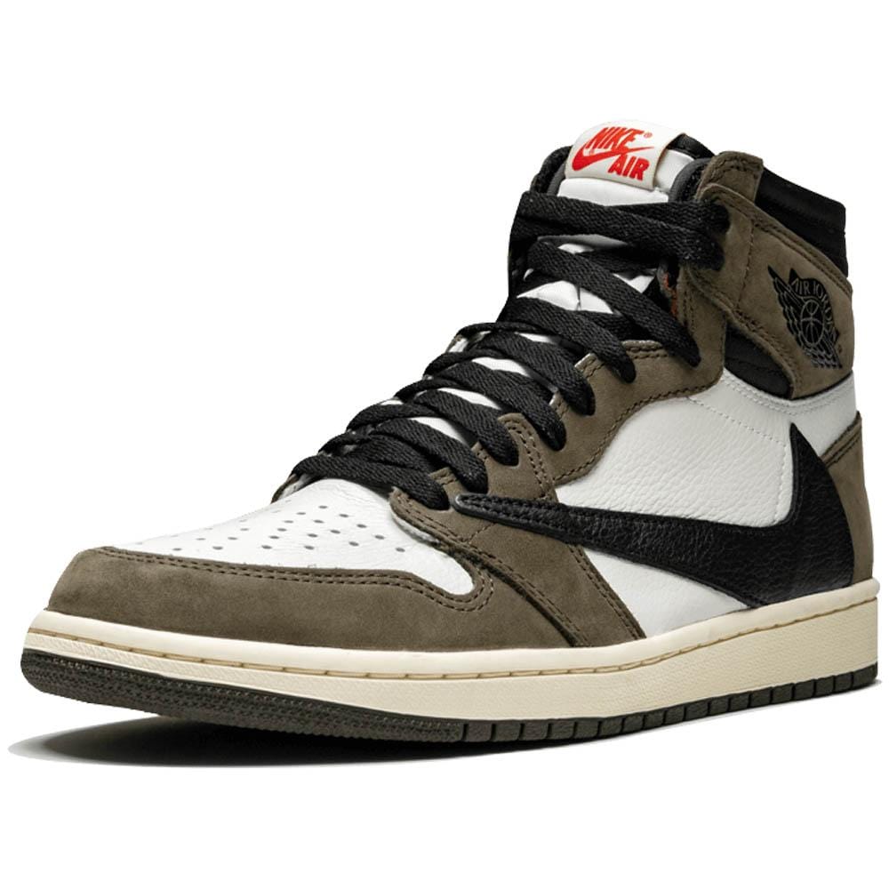 Travis Scott x Air Jordan 1 Retro High OG 'Mocha' — UK 3 | EU 35.5 | US 3.5 — Top View