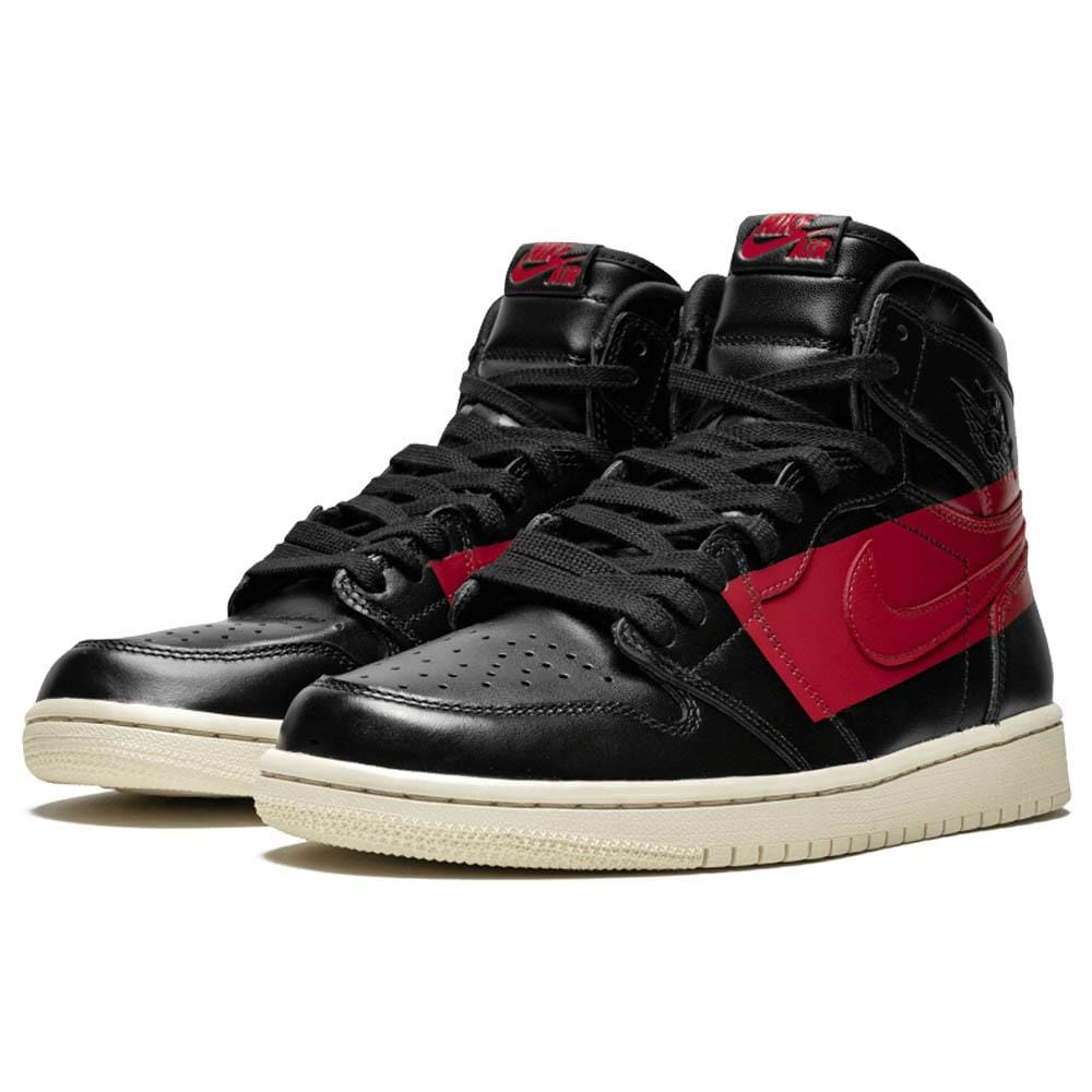 Air Jordan 1 Defiant Black Red — UK 3 | EU 35.5 | US 3.5 — Side View