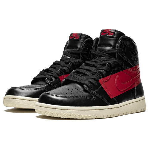 Air Jordan 1 Defiant Black Red — UK 3 | EU 35.5 | US 3.5 — Side View