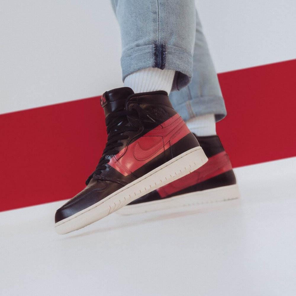 Air Jordan 1 Defiant Black Red — UK 3 | EU 35.5 | US 3.5 — Alternate View 7
