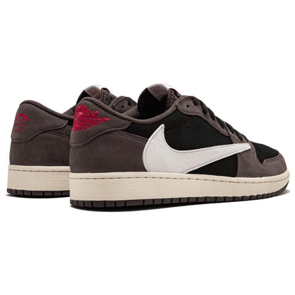 Travis Scott x Air Jordan 1 Low Cactus Jack — 3 UK | 35.5 EU — Back View