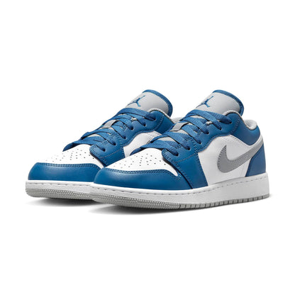 Air Jordan 1 Low GS 'True Blue' — UK 13.5 | EU 32 | US 1Y — Side View