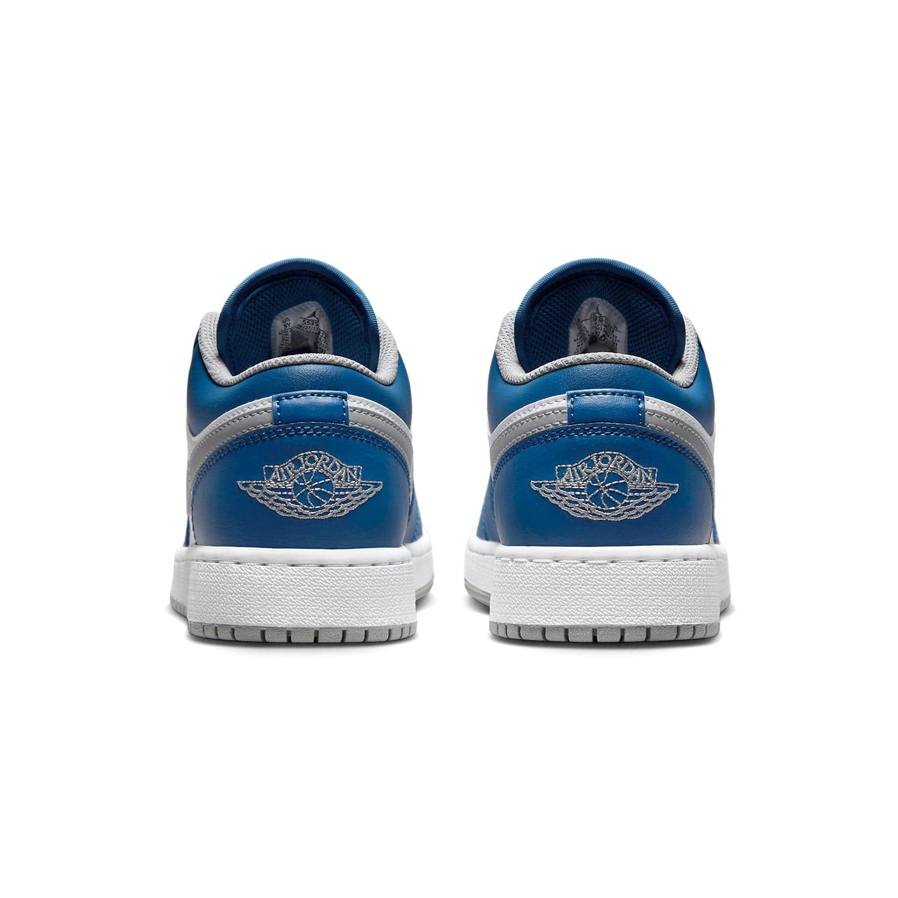 Air Jordan 1 Low GS 'True Blue' — UK 13.5 | EU 32 | US 1Y — Top View