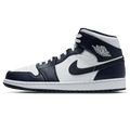 Air Jordan 1 Mid 'Obsidian' — UK 3 | EU 35.5 | US 3.5 — Front View