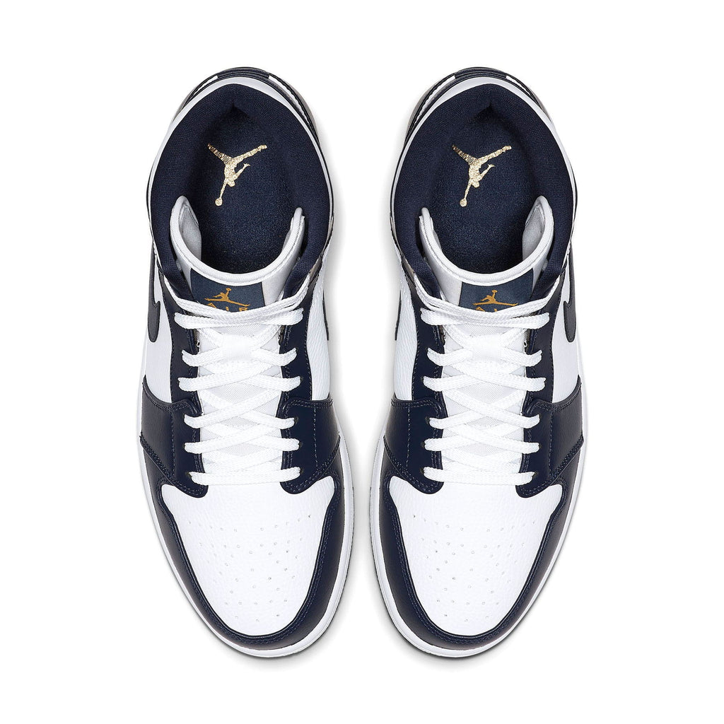 Air Jordan 1 Mid 'Obsidian' — UK 3 | EU 35.5 | US 3.5 — Back View