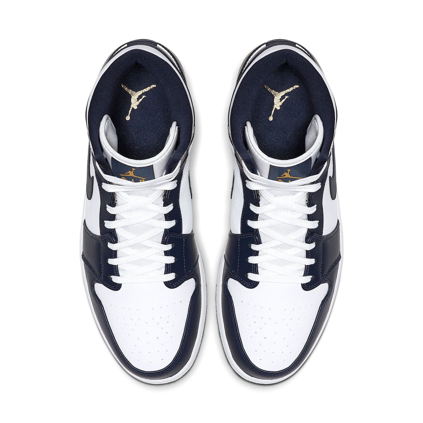 Air Jordan 1 Mid 'Obsidian' — UK 3 | EU 35.5 | US 3.5 — Back View