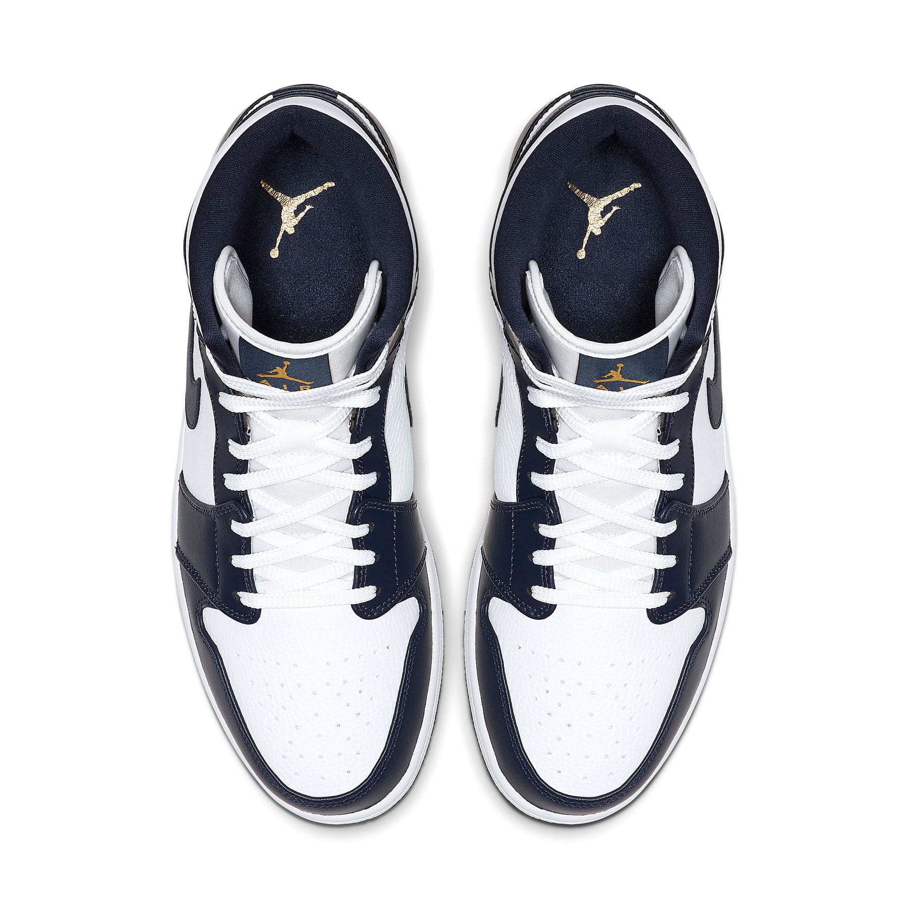 Air Jordan 1 Mid 'Obsidian' — UK 3 | EU 35.5 | US 3.5 — Back View