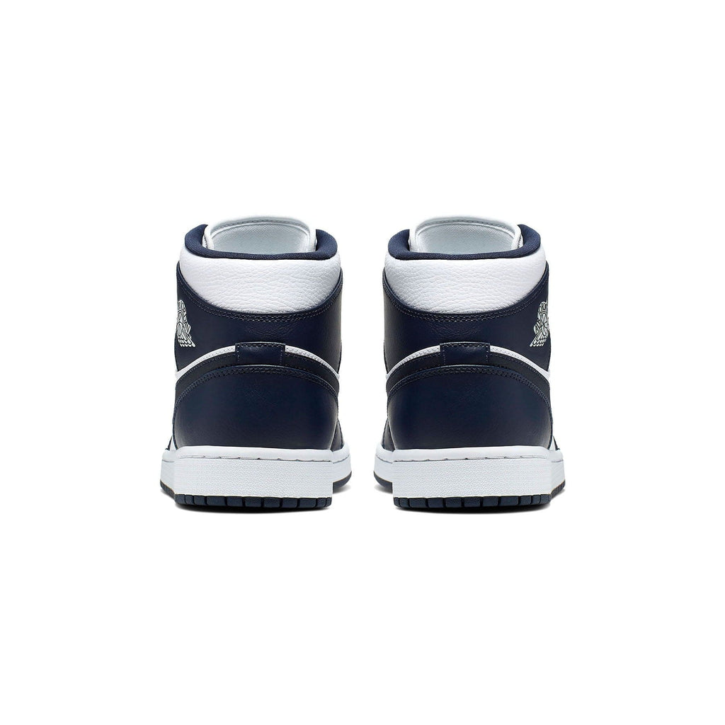 Air Jordan 1 Mid 'Obsidian' — UK 3 | EU 35.5 | US 3.5 — Top View