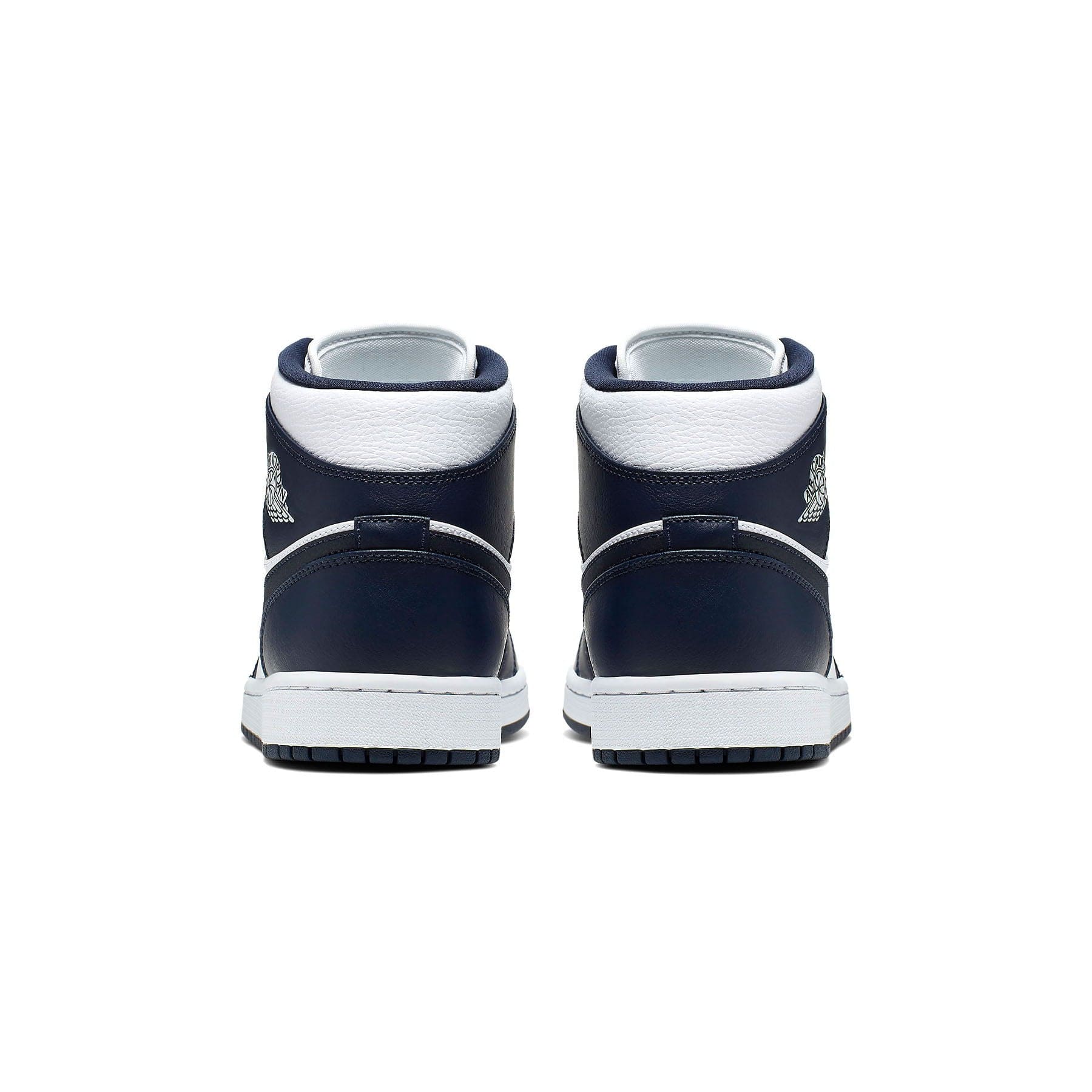 Air Jordan 1 Mid 'Obsidian' — UK 3 | EU 35.5 | US 3.5 — Top View