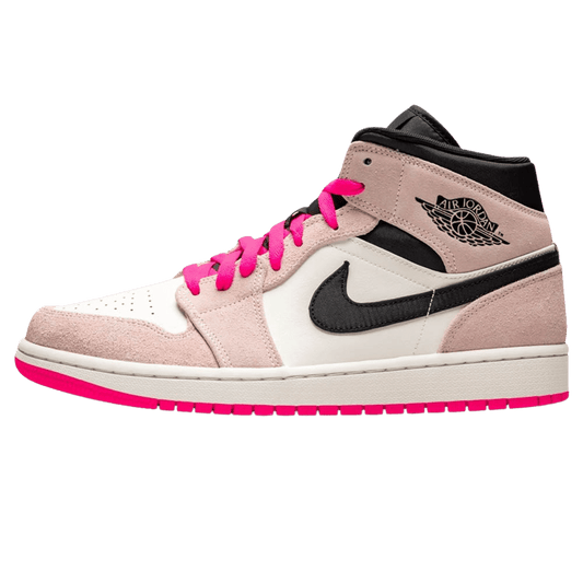 Air Jordan 1 Mid Hyper Pink — UK 3 | EU 35.5 | US 3.5 — Front View