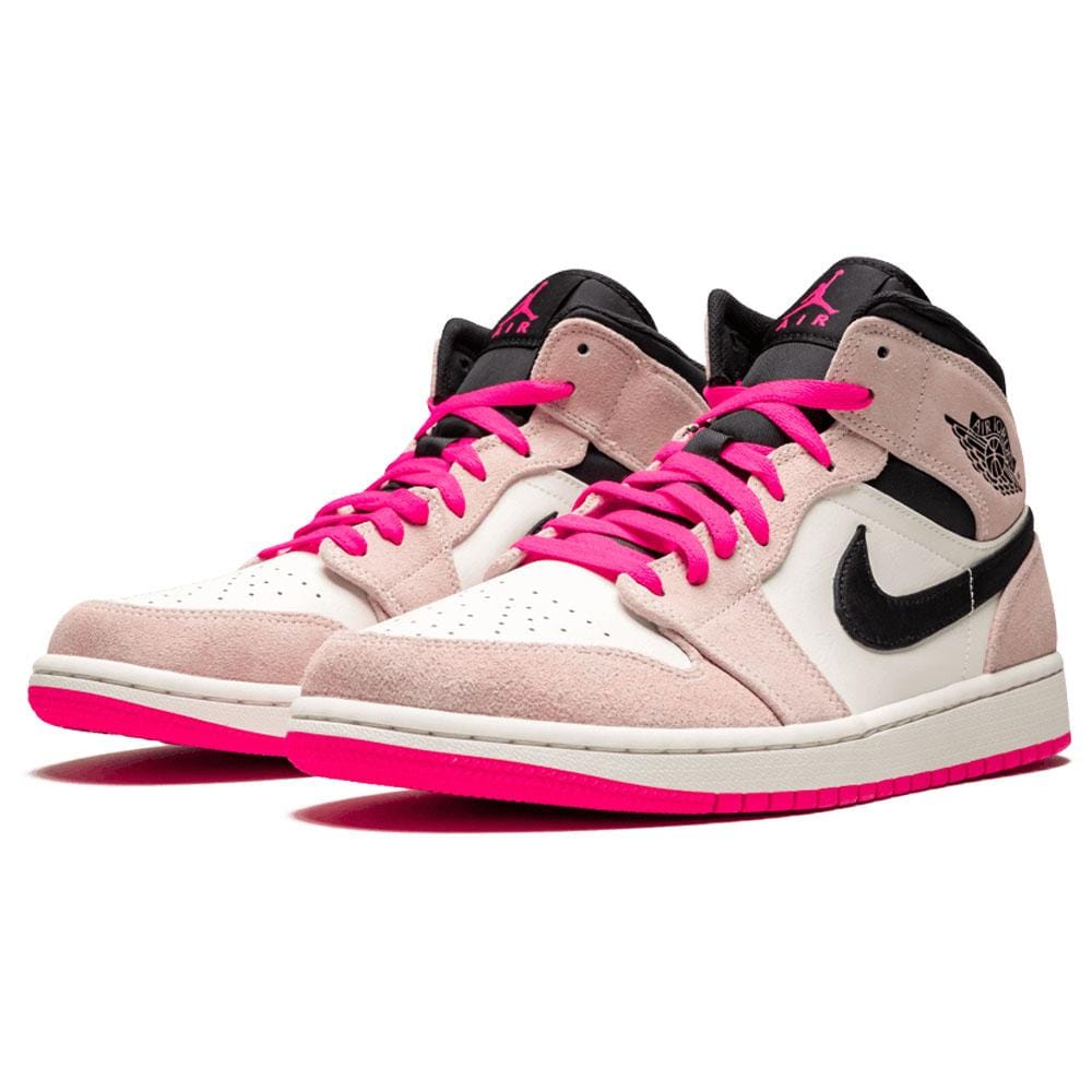 Air Jordan 1 Mid Hyper Pink — UK 3 | EU 35.5 | US 3.5 — Side View
