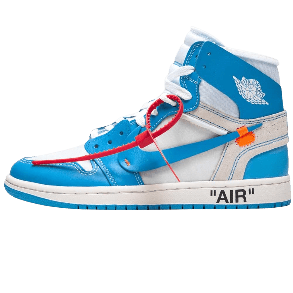 Off-White x Air Jordan 1 NRG UNC The Ten — UK 3 | EU 35.5 | US 3.5 — Front View