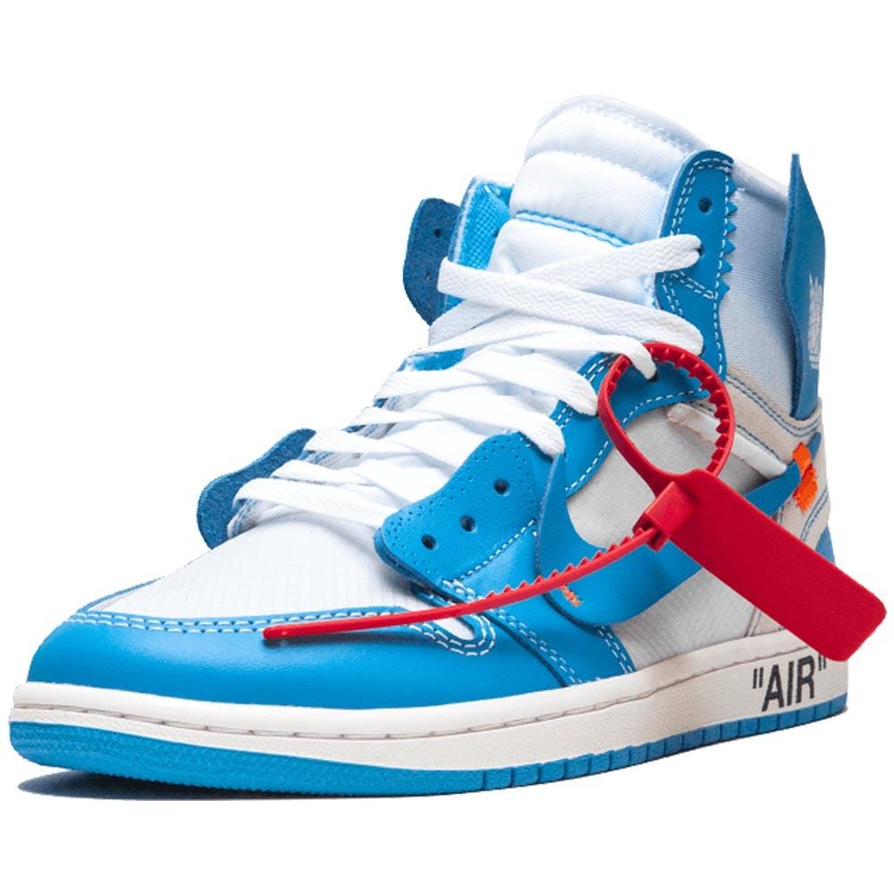 Off-White x Air Jordan 1 NRG UNC The Ten — UK 3 | EU 35.5 | US 3.5 — Top View