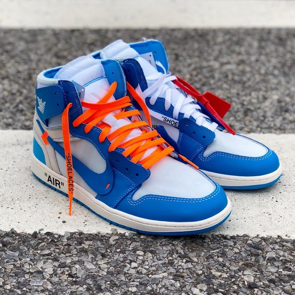 Off-White x Air Jordan 1 NRG UNC The Ten — UK 3 | EU 35.5 | US 3.5 — Detail View