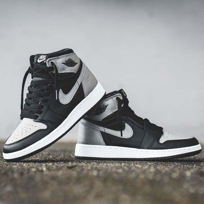 Air Jordan 1 GS Retro High OG "Shadow Grey" — UK 13.5 | EU 32 | US 1Y — Back View