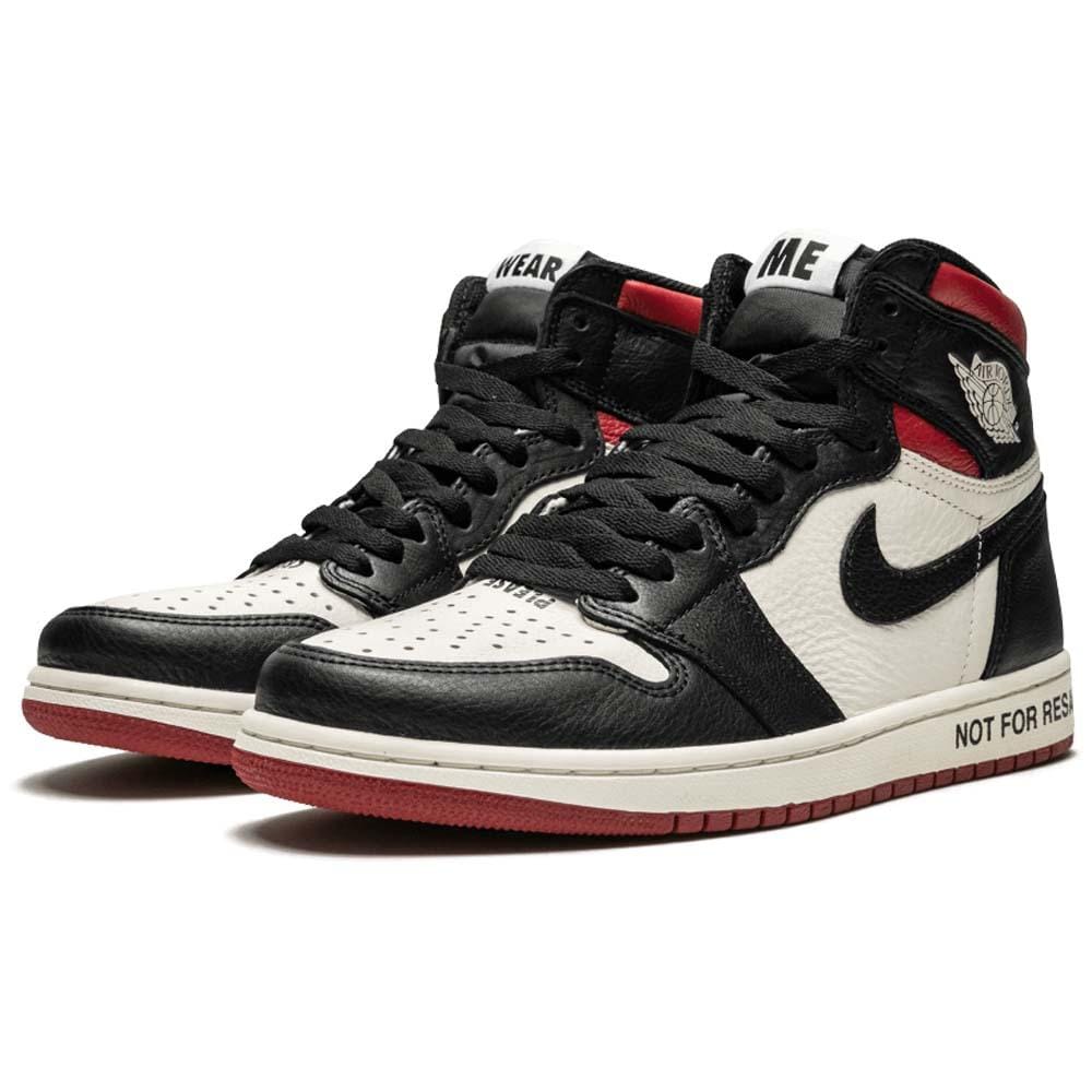 Air Jordan 1 Not For Resale Sail Black — UK 3 | EU 35.5 | US 3.5 — Side View