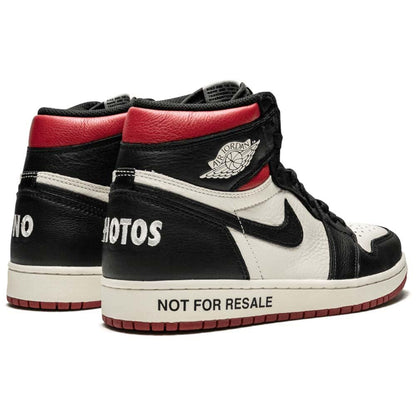Air Jordan 1 Not For Resale Sail Black — UK 3 | EU 35.5 | US 3.5 — Back View