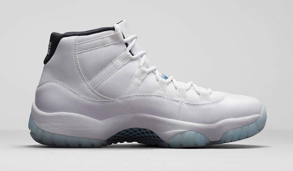Air Jordan 11 Retro Columbia — UK 3 | EU 35.5 | US 3.5 — Back View