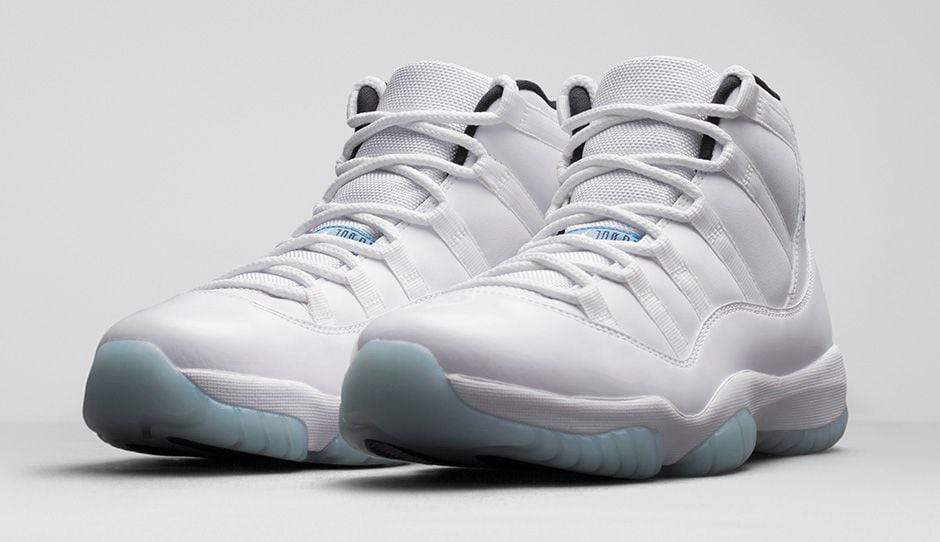 Air Jordan 11 Retro Columbia — UK 3 | EU 35.5 | US 3.5 — Side View