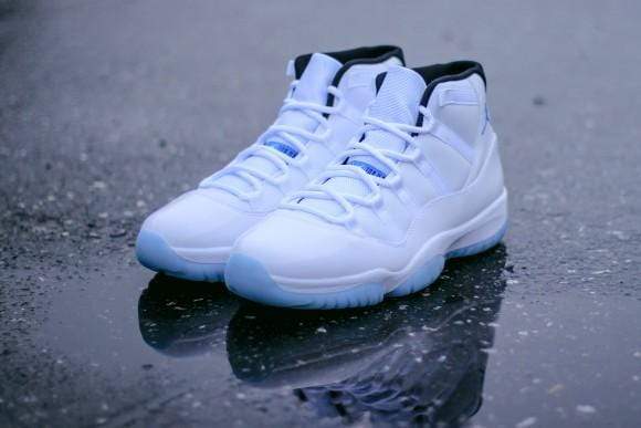 Air Jordan 11 Retro Columbia — UK 3 | EU 35.5 | US 3.5 — Lifestyle View