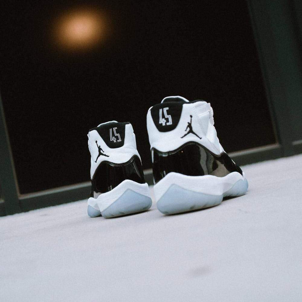 Air Jordan 11 Retro 'Concord' 2018 — UK 3 | EU 35.5 | US 3.5 — Lifestyle View
