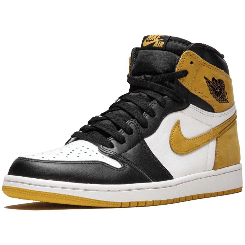 Air Jordan 1 Retro High OG "Yellow Ochre" — UK 3 | EU 35.5 | US 3.5 — Detail View