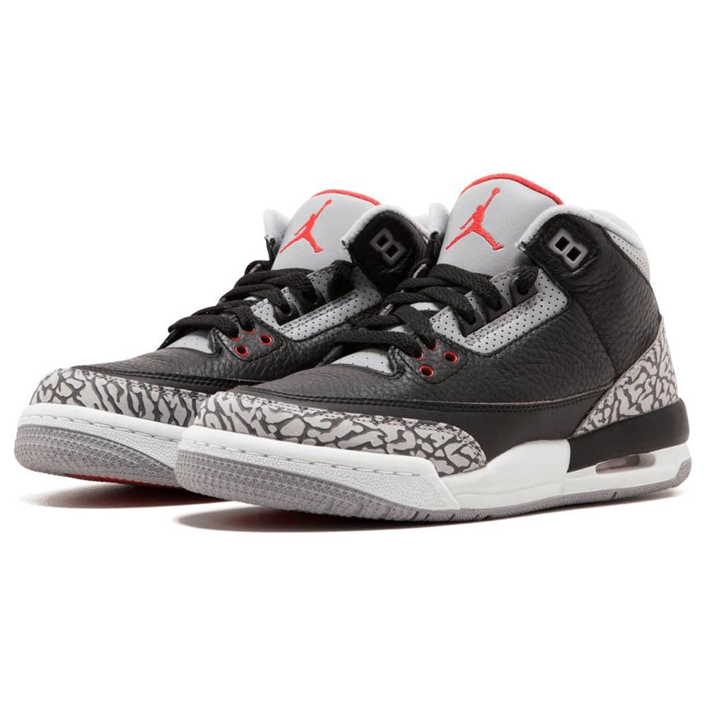 Air Jordan 3 Retro OG GS 'Black Cement' 2018 — UK 13.5 | EU 32 | US 1Y — Side View