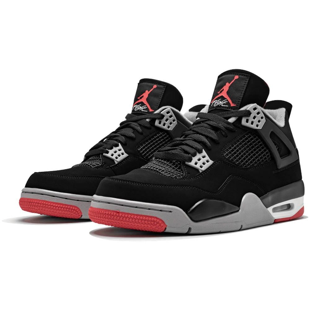 Air Jordan 4 Bred 2019 — 3 UK | 35.5 EU — Side View