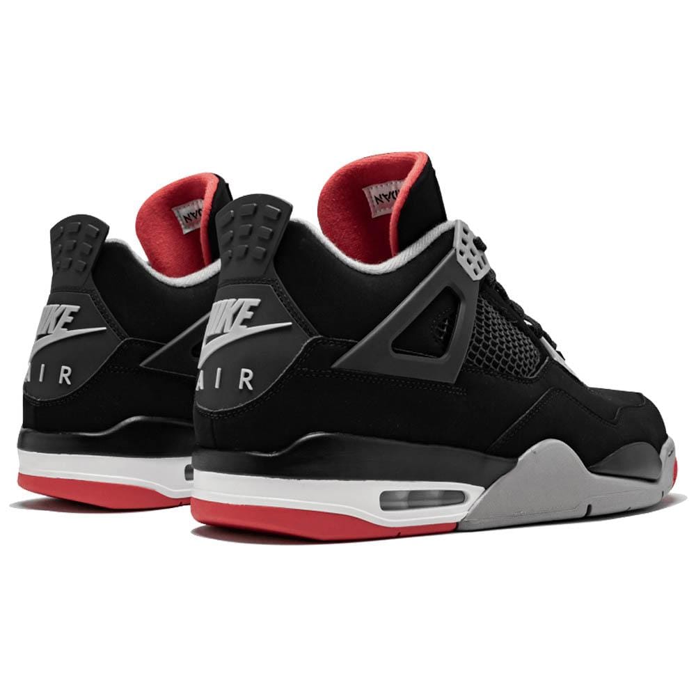 Air Jordan 4 Bred 2019 — 3 UK | 35.5 EU — Back View