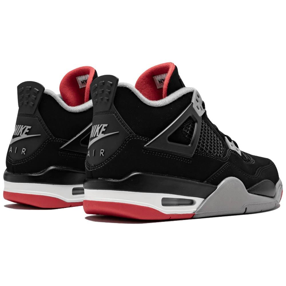 Nike Air Jordan 4 Bred (GS) — UK 13.5 | EU 32 | US 1Y — Back View