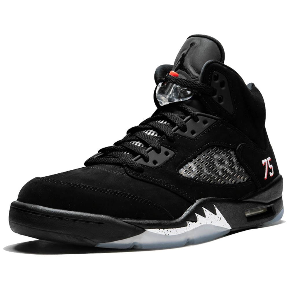 Air Jordan 5 PSG Black — UK 3 | EU 35.5 | US 3.5 — Detail View