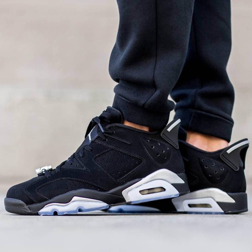 Air Jordan 6 Low "Chrome" — UK 3 | EU 35.5 | US 3.5 — Detail View