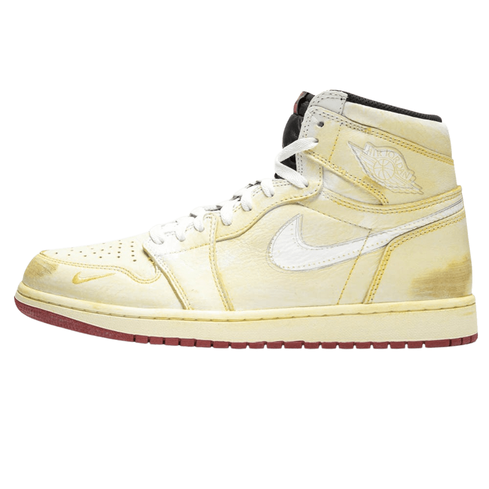 Nigel Sylvester x Air Jordan 1 Sail — UK 3 | EU 35.5 | US 3.5 — Front View