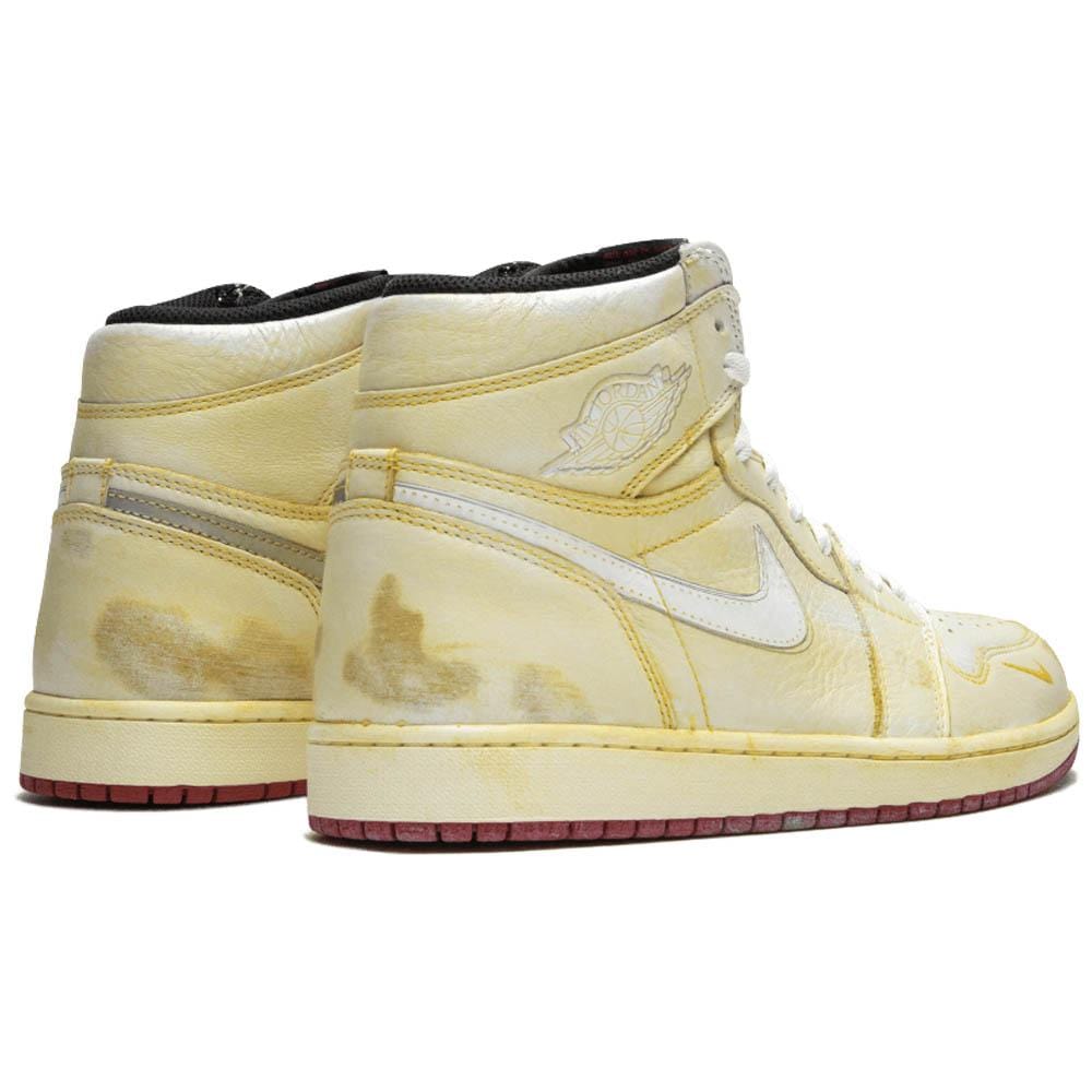 Nigel Sylvester x Air Jordan 1 Sail — UK 3 | EU 35.5 | US 3.5 — Back View